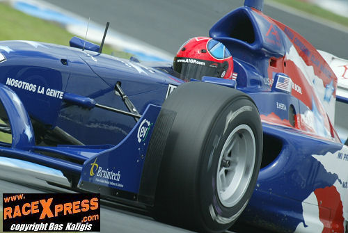 Bryan Herta, hier in actie op Eastern Creek